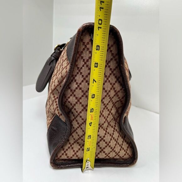 Gucci Web Duffle Bag Diamante Canvas Large - Picture 12 of 12